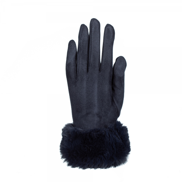 Дамски ръкавици Pifa син цвят - Kalapod.bg